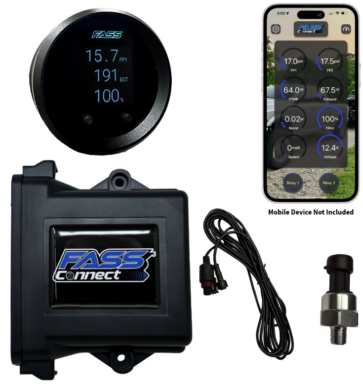 FASS Diesel Fuel Systems FASS Connect Digital Monitoring System PN# FC2001K