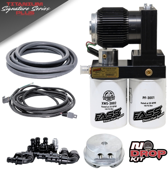 FASS Diesel Fuel Systems FASS No-Drop Series PLUS 165G Fuel System for GMC/Chevrolet 2015-2016 Duramax 6.6L PN# NDTSPC12165G
