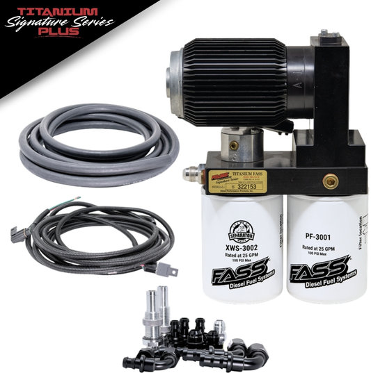 FASS Diesel Fuel Systems FASS Titanium Signature Series PLUS 140G Fuel System for GMC/Chevrolet 2020-2023 Duramax 6.6L PN# TSPC15180F140G
