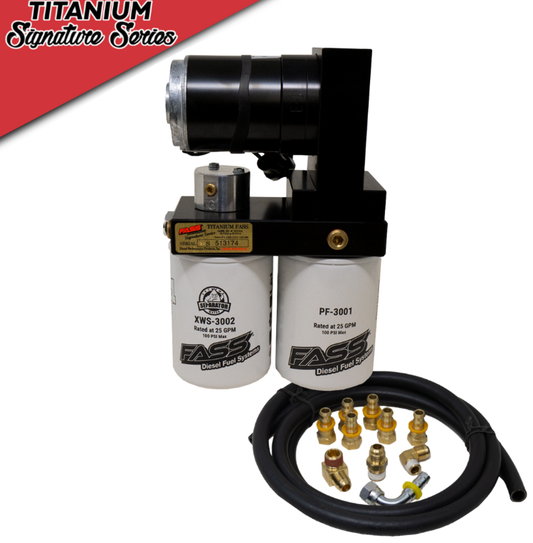 FASS Diesel Fuel Systems FASS Titanium Signature Series 100GPH Fuel System for GMC/Chevrolet 2011-2014 Duramax 6.6L PN# TSC11100G