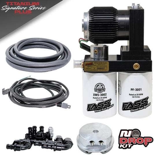FASS Diesel Fuel Systems FASS No-Drop Series PLUS 165G Fuel System for GMC/Chevrolet 2015-2016 Duramax 6.6L PN# NDTSPC12165G