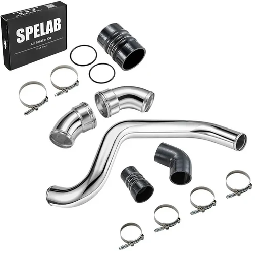 Hot and Cold Side Intercooler Pipe Kit For 2006-2010 6.6 LBZ LMM Duramax Diesel