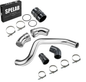 Hot and Cold Side Intercooler Pipe Kit For 2006-2010 6.6 LBZ LMM Duramax Diesel
