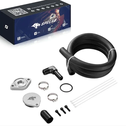 CCV Reroute/Delete Kit 2011-2025 Ford 6.7 Powerstroke F250 F350 F450 F550