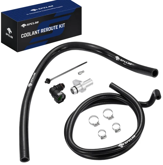 Coolant Reroute Kit for 2020+ Ford 6.7L Powerstroke Coolant Hose Reroute Kit